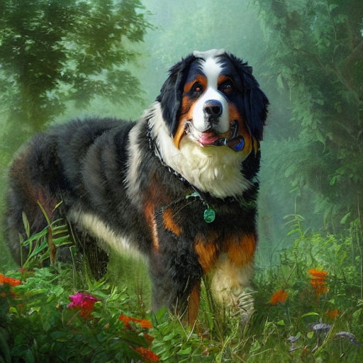 Diamond Painting Berner Sennenhund - 5D DIY Set Für Erwachsene & Kinder 40x50cm