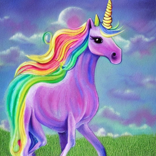 diamond painting unicorn paard
