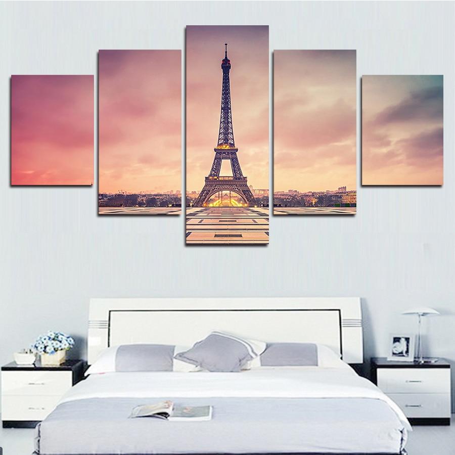 diamond painting vijfluik Eiffeltoren Parijs