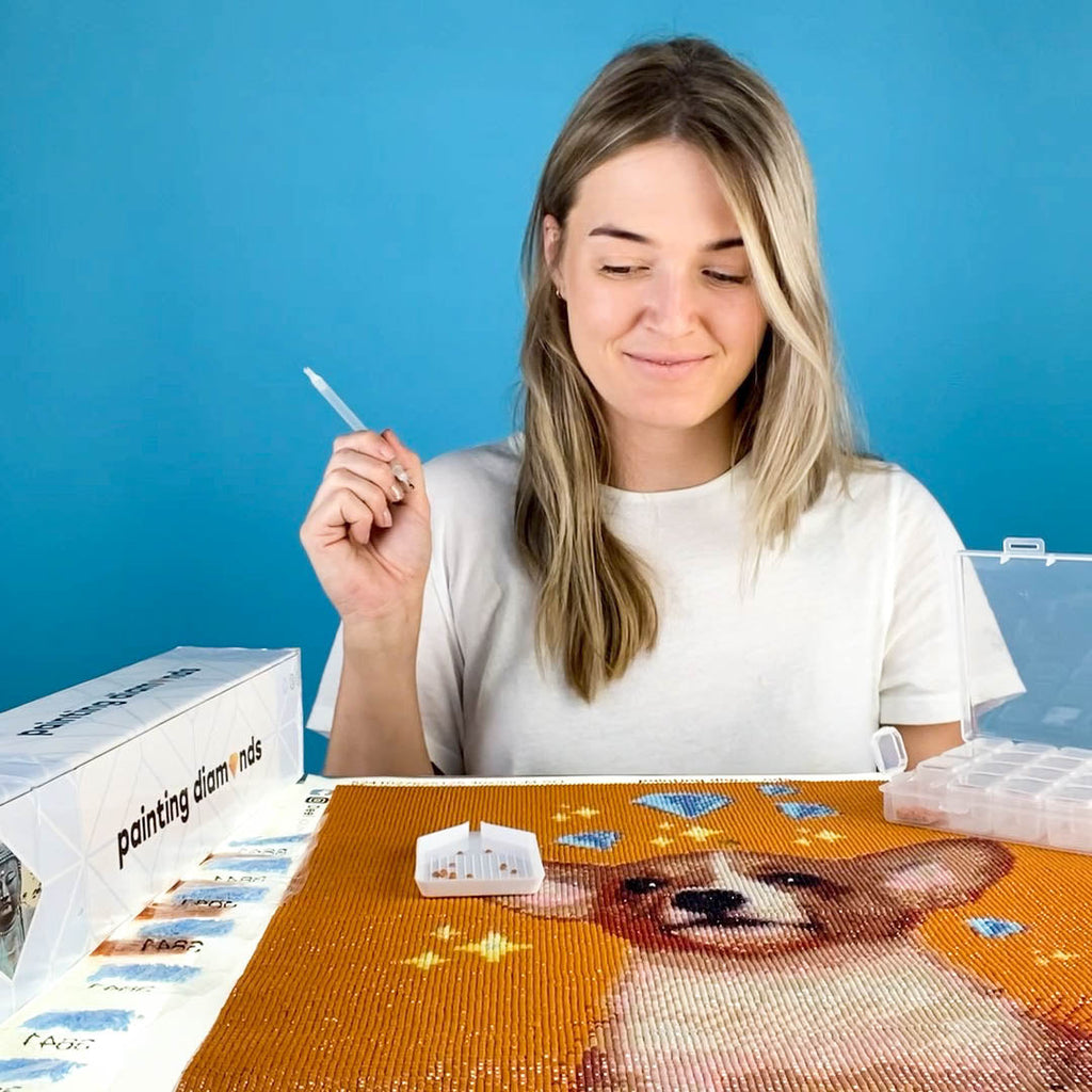 Wat is diamond painting?