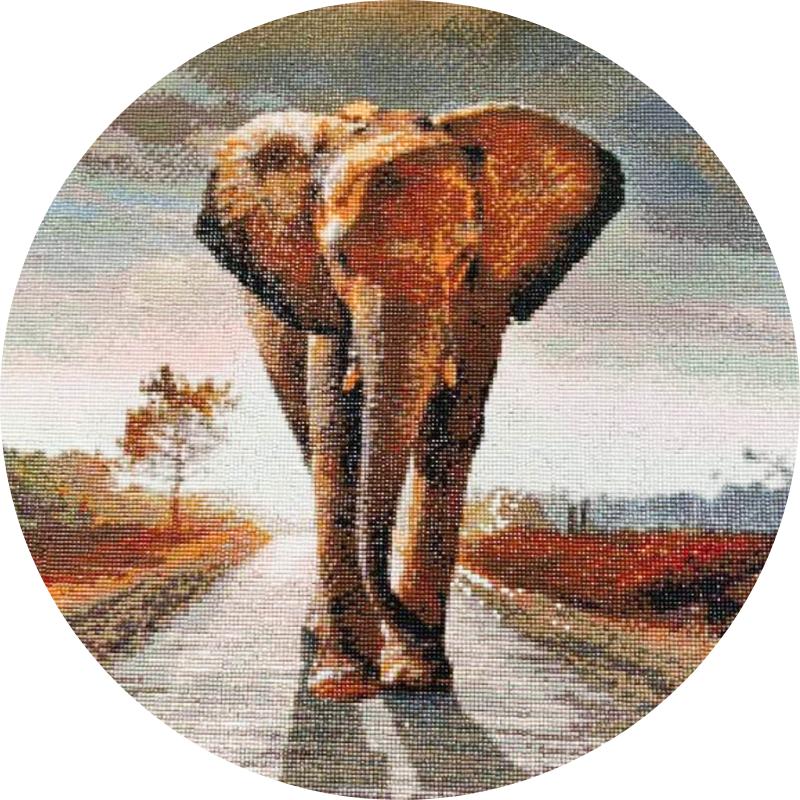 diamond painting olifanten