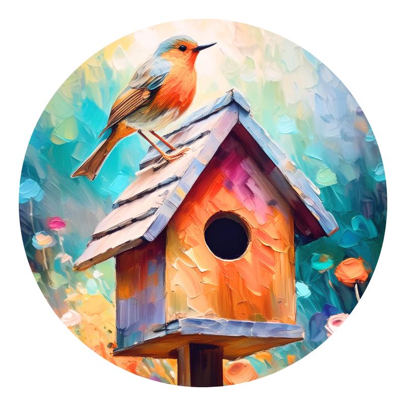 Diamond painting vogels