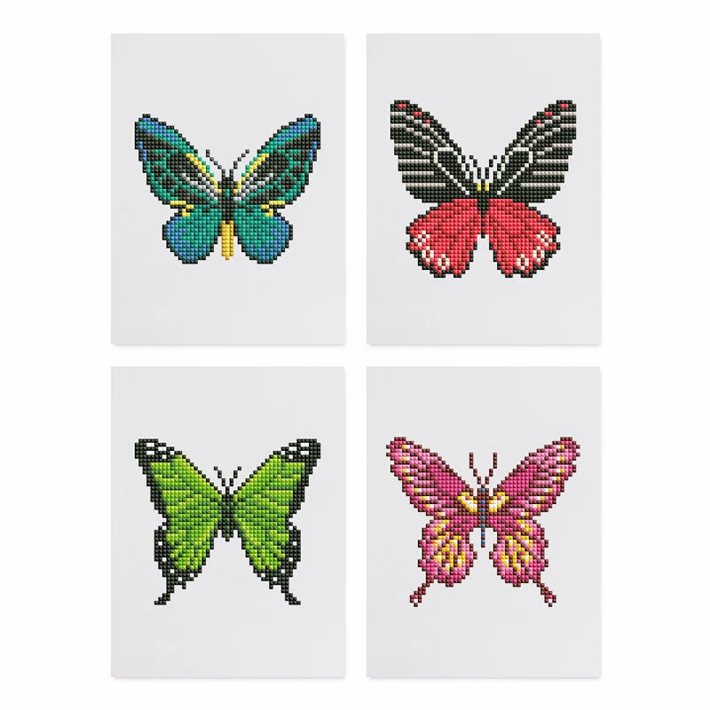 Diamond painting vlinder mini 