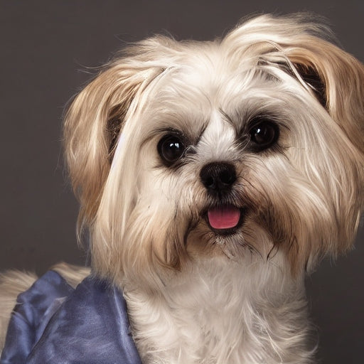 Diamond painting Maltezer hond