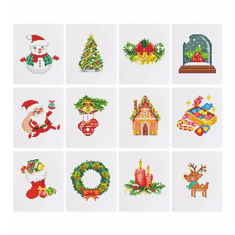 Diamond painting kerst mini 