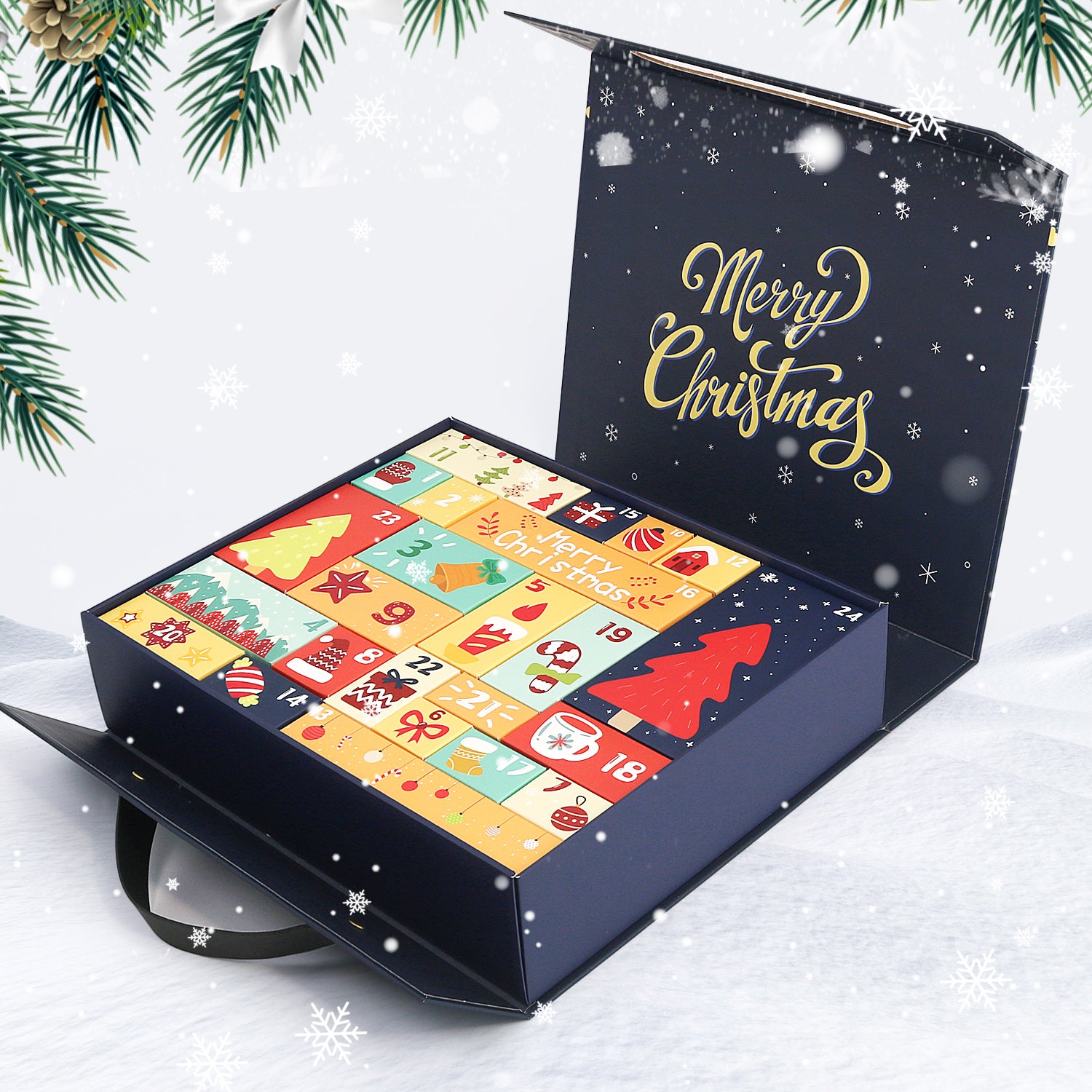 Funmo Diamond Painting Kerstmis, diamond painting