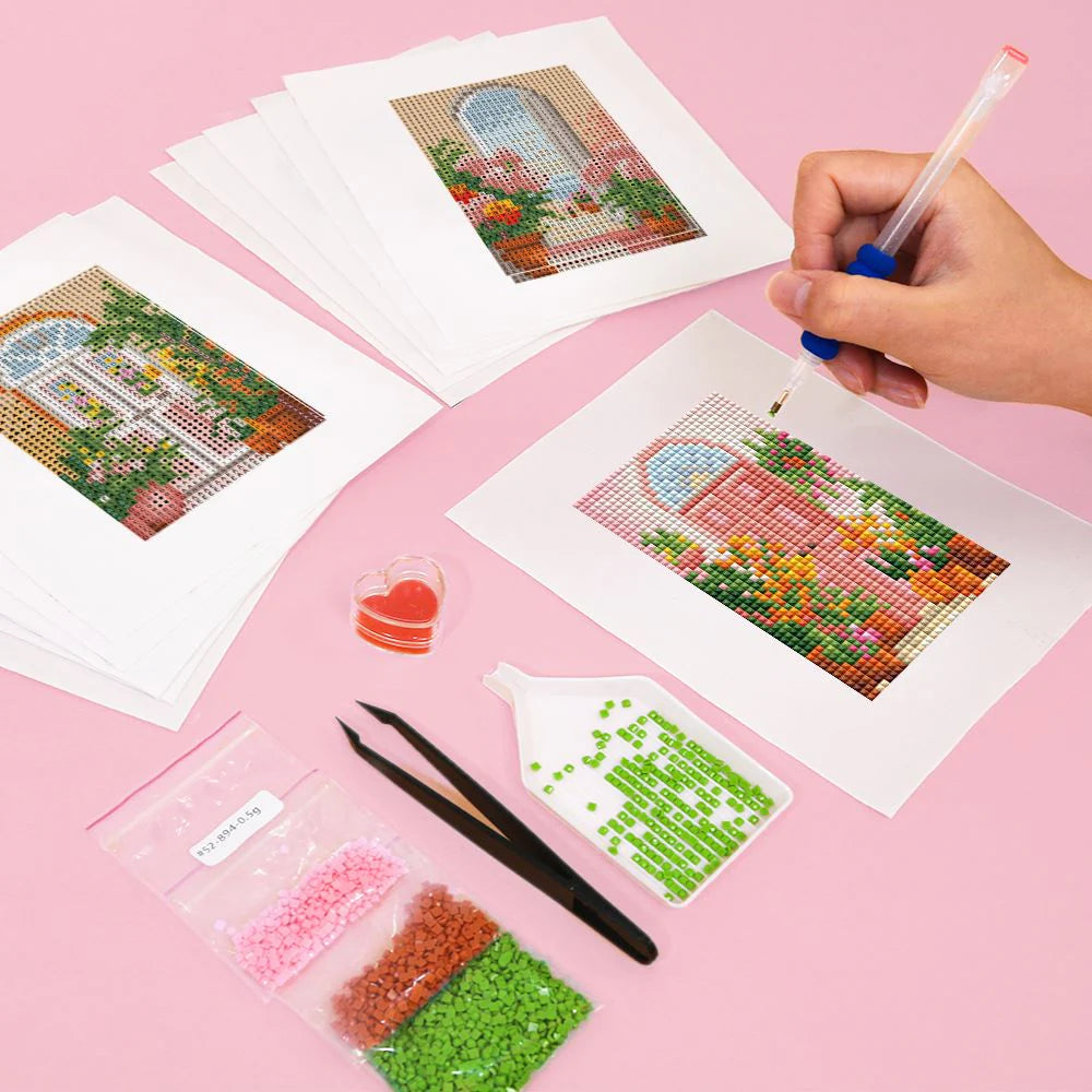 Diamond painting mini deuren
