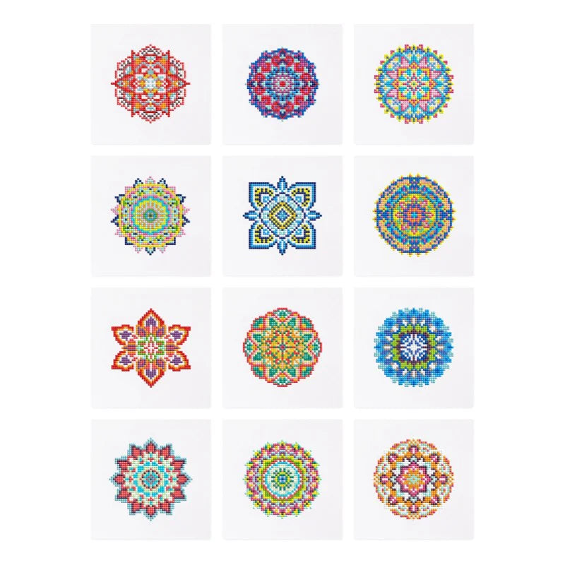 Diamond painting mini mandala