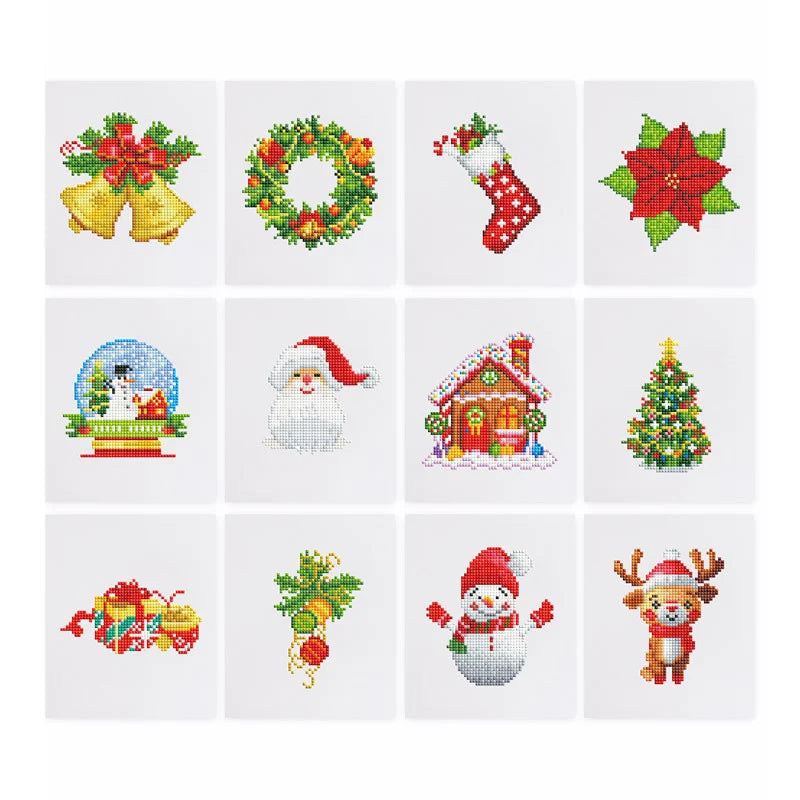 Diamond painting mini kerst