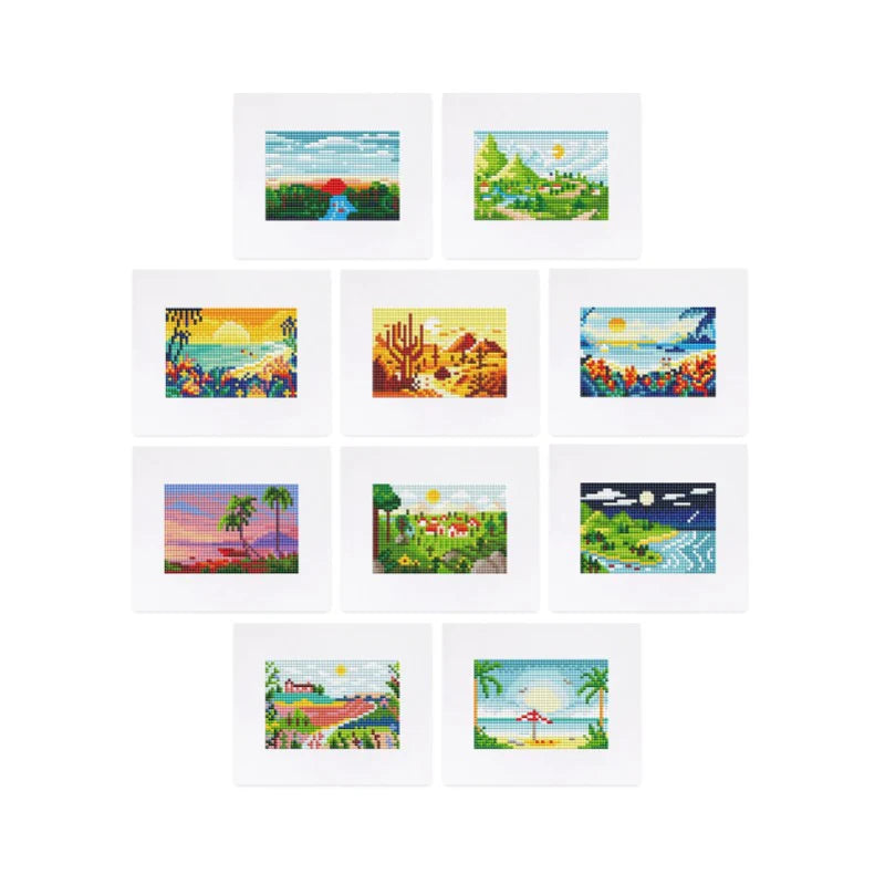 Diamond painting mini zomer 