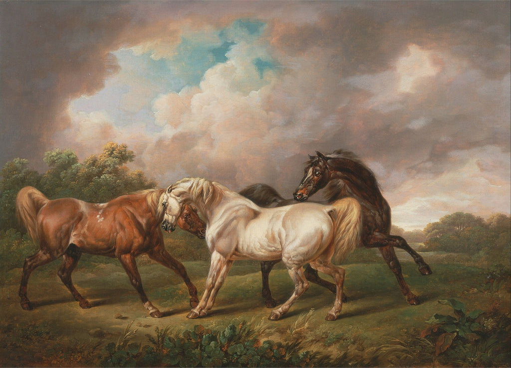 Diamond painting charles towne kunst paarden