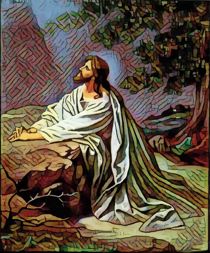 Diamond painting jezus christus