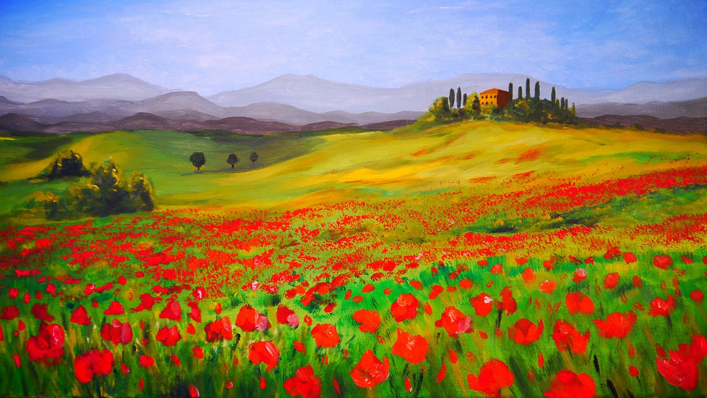 Diamond painting landschap kunst