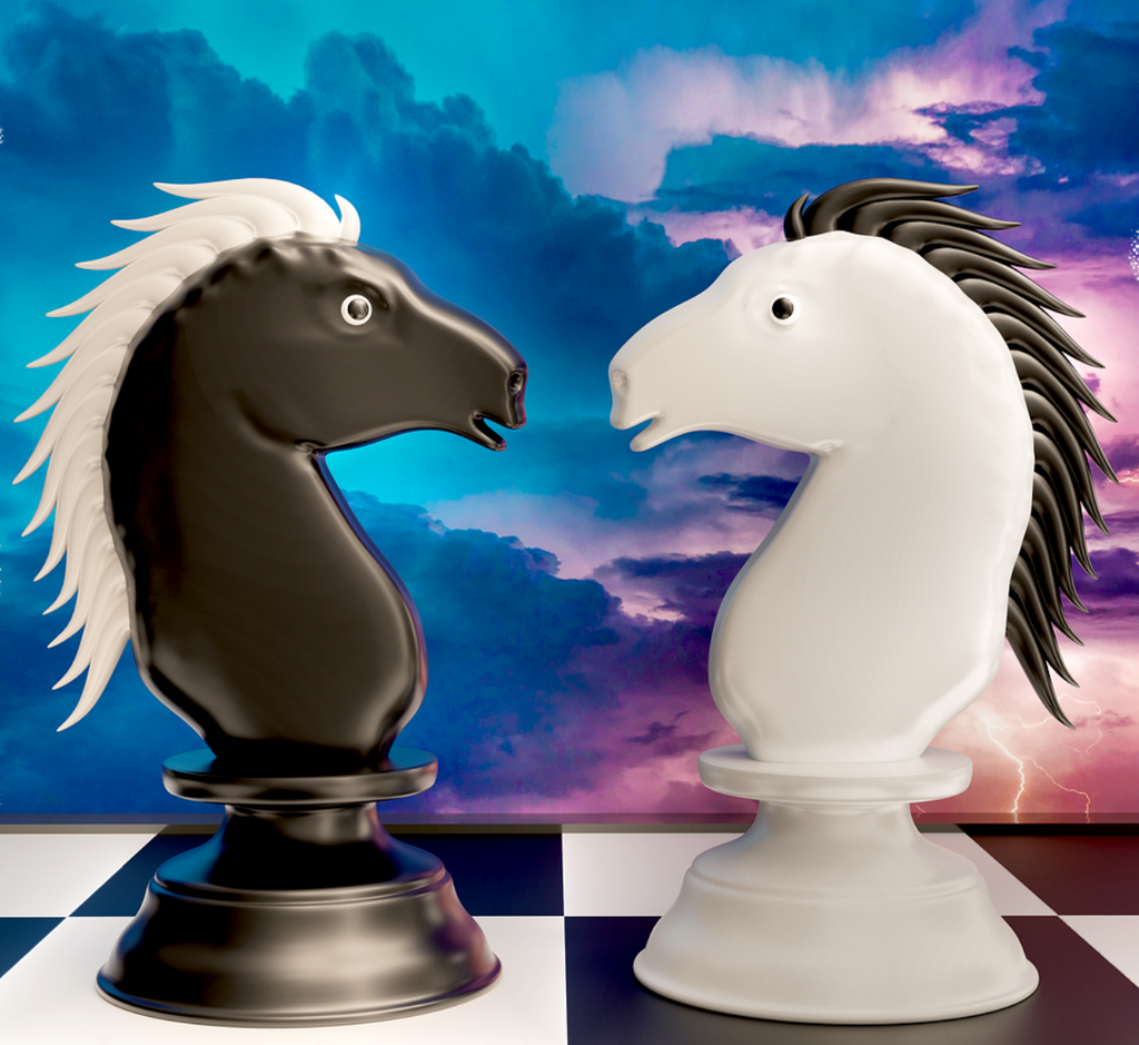 diamond painting paarden springer schaker
