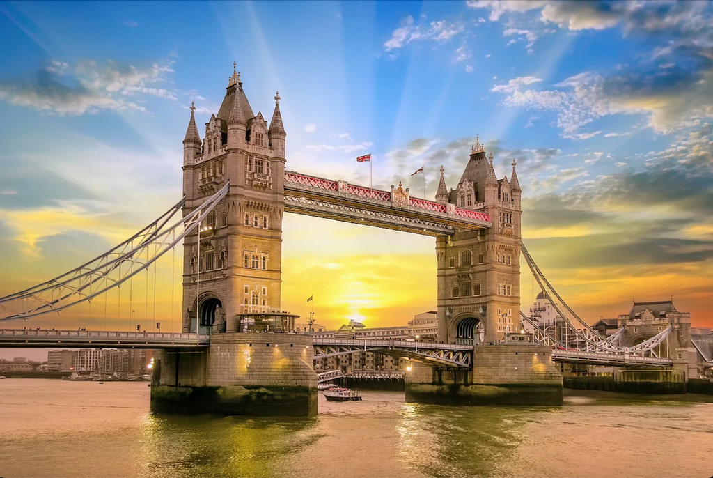 Diamond painting the Tower Bridge London