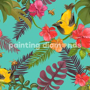 diamond painting vogels