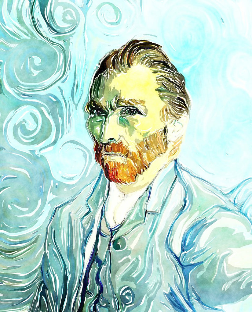 Diamond painting zelfportret Vincent van Gogh
