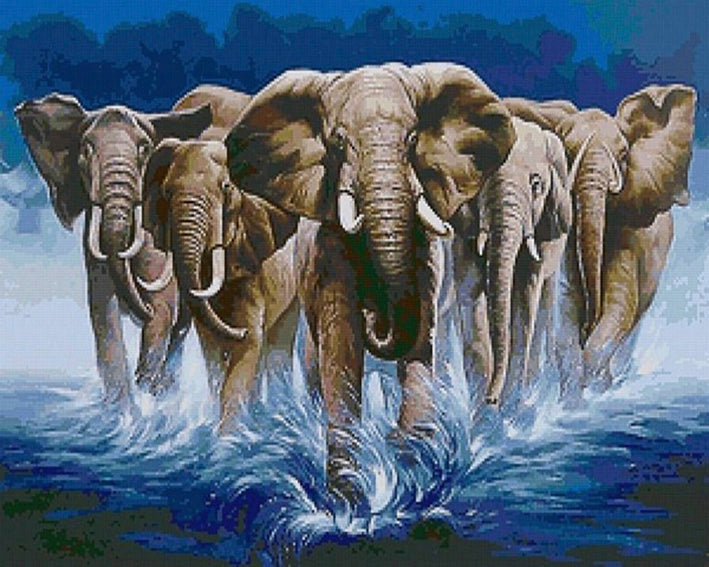 diamond-painting-olifanten-kudde