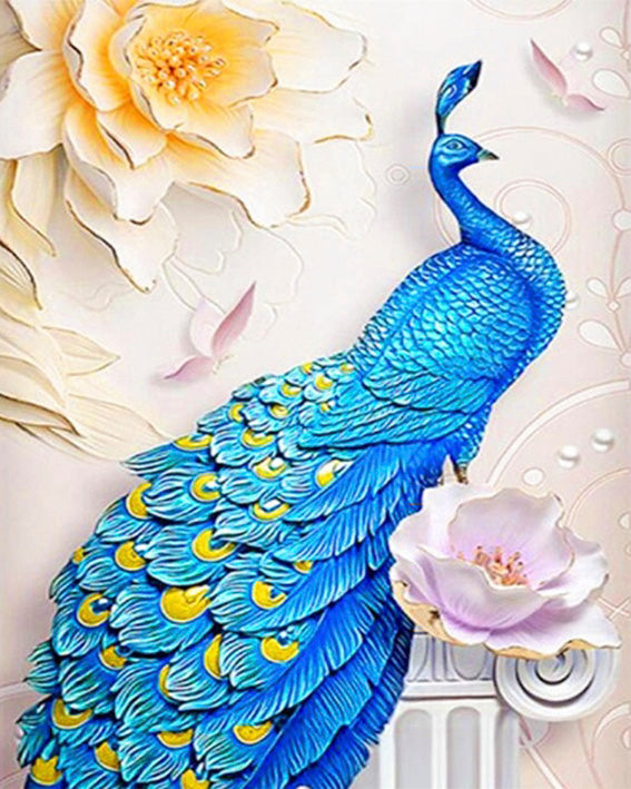diamond painting pauw barok