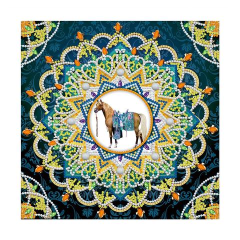 diamond painting glow in the dark paard