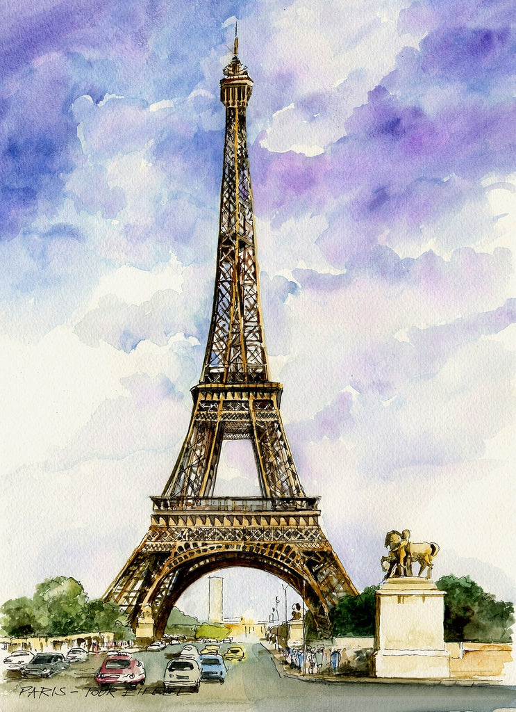 diamond painting Eiffeltoren Parijs