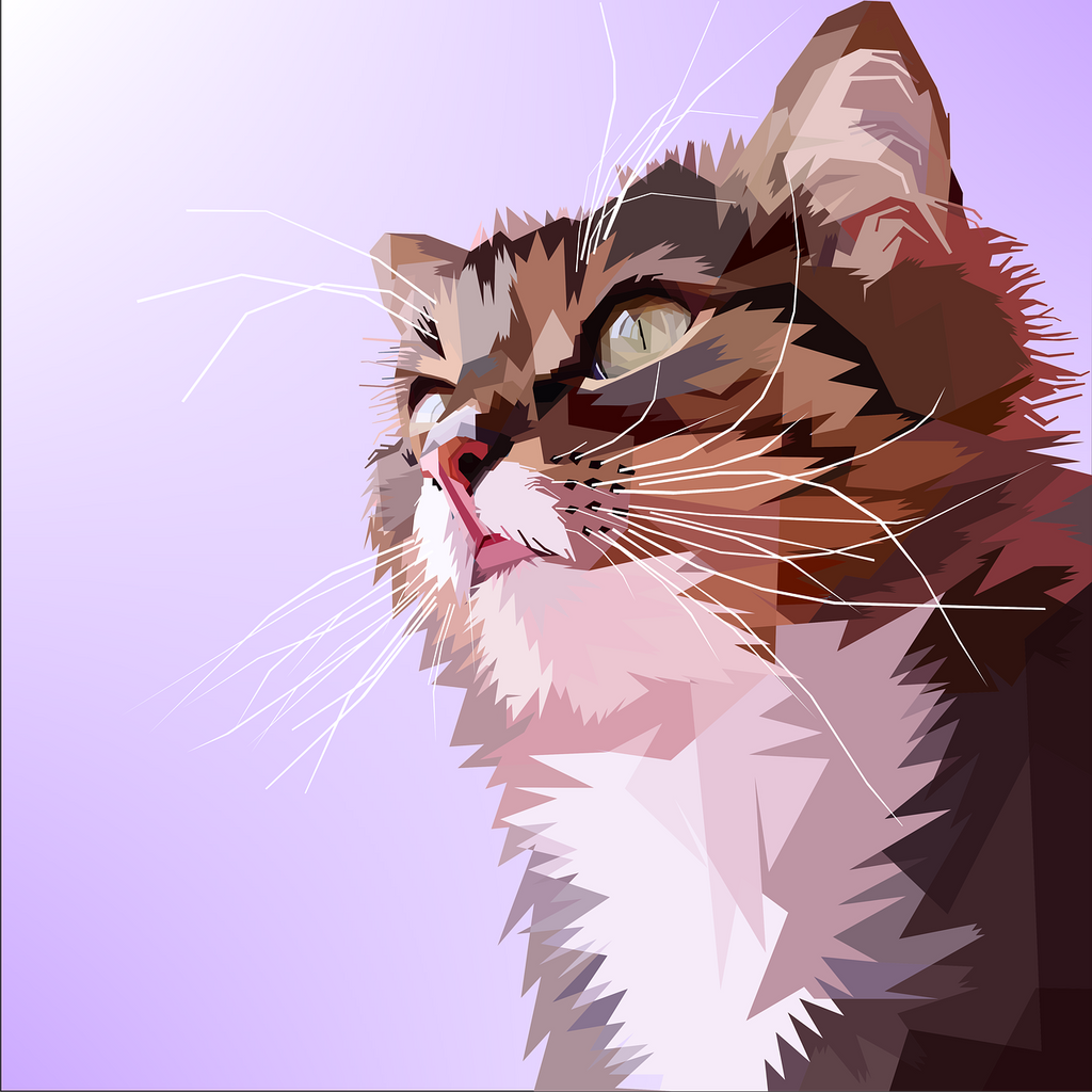 diamond painting roze kat