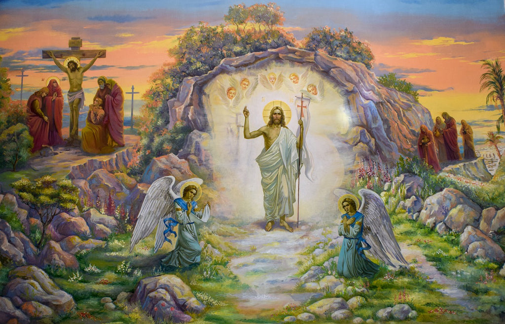 Diamond painting opstanding van Jezus Christus
