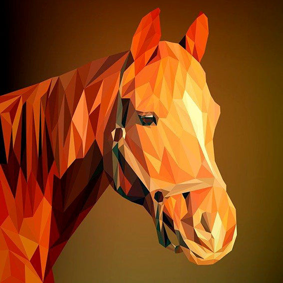 diamond painting paard